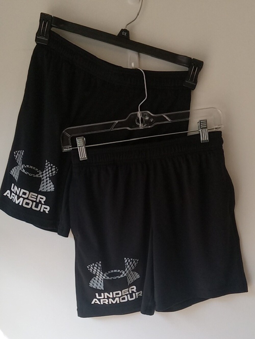 Under Armour Black Shorts with Reflective Logo